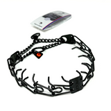 2.25mm - Herm Sprenger - Black Stainless Steel Prong Collar
