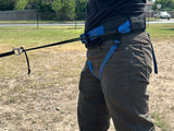 Modular Trekking and Canicross Belt with Integrated Bungee System