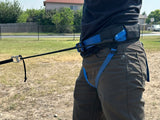 Modular Trekking and Canicross Belt with Integrated Bungee System