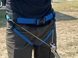 Modular Trekking and Canicross Belt with Integrated Bungee System