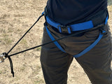 Modular Trekking and Canicross Belt with Integrated Bungee System