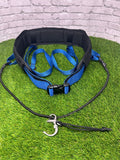 Modular Trekking and Canicross Belt with Integrated Bungee System