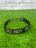 Collar Martingale con cadena de cuadros de 1"