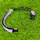 Collar Martingale con cadena de cuadros de 1"