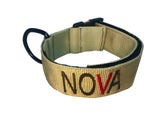 Collar con hebilla de liberación rápida de 2" (metal o plástico)
