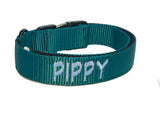 Collar con hebilla de liberación rápida de 1" (metal o plástico)