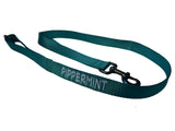 1” Leash - With Embroidery