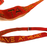 1” Leash - With Embroidery