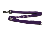 1” Leash - With Embroidery