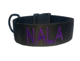 Collar con hebilla de liberación rápida de 2" (metal o plástico)
