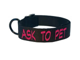 1.5" Quick Release Buckle Collar (Metal or Plastic)