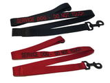 1” Leash - With Embroidery