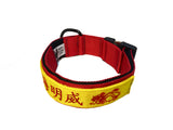 Collar con hebilla estilo cinta de identificación
