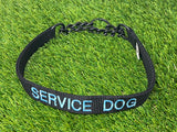 Collar Martingale con cadena de cuadros de 1"