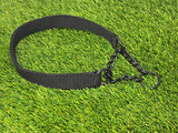 Collar Martingale con cadena de cuadros de 1"