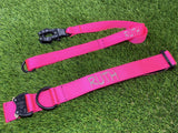 1” Leash - With Embroidery