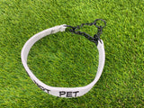 Collar Martingale con cadena de cuadros de 1"