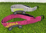Collar de deslizamiento limitado informativo de 1,5" (múltiples líneas de texto)