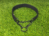 Collar Martingale con cadena de cuadros de 1"