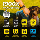 Dogtra 1900x 1-Dog Unit Handsfree