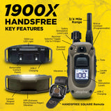 Dogtra 1900x 1-Dog Unit Handsfree