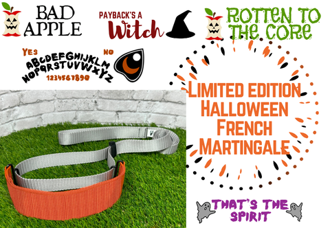 Limited Edition Halloween French Martingale Lead