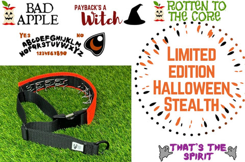 The Stealth - Limited Edition Halloween - Hidden Prong Collar