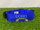 2" Informative Buckle Collar (multiple lines of text)