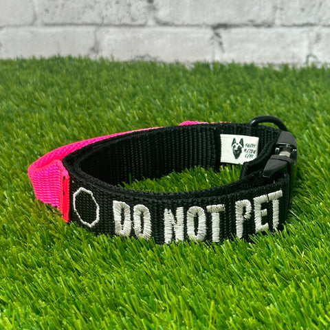 Premade - 1" "Do Not Pet" Collar