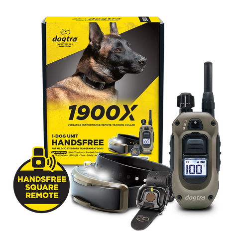 Dogtra 1900x 1-Dog Unit Handsfree