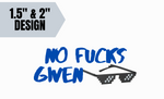 "No Fucks Given" Themed Collar