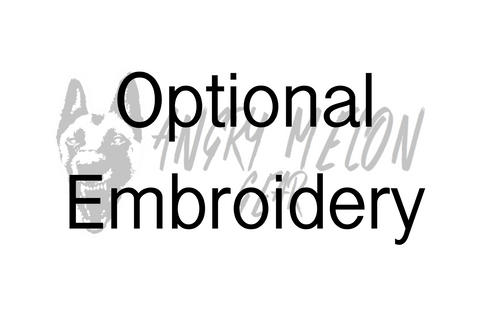 Optional Embroidery