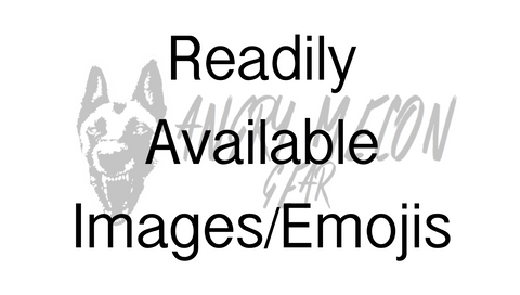 Readily Available Images/Emojis